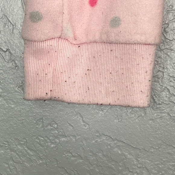 Big Girls Size 10 Pink Full-Zip Carter's footsie pajamas - Picture 6 of 11